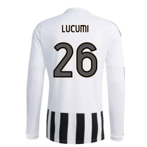 2026-2027 Juventus Long Sleeve Home Shirt (Lucumi 26)