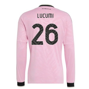 2026-2027 Juventus Long Sleeve Away Shirt (Lucumi 26)
