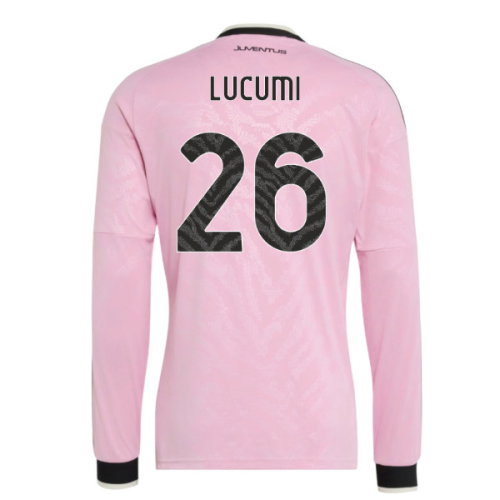 2026-2027 Juventus Long Sleeve Away Shirt (Lucumi 26)