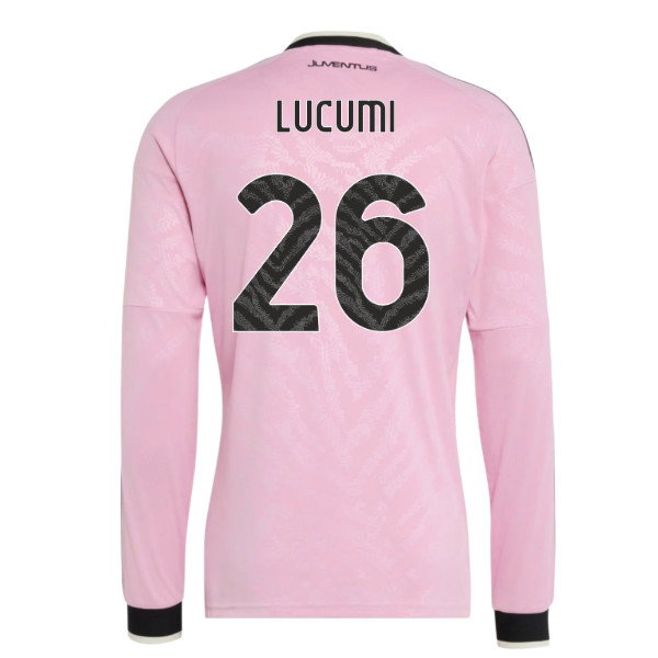 2026-2027 Juventus Long Sleeve Away Shirt (Lucumi 26)
