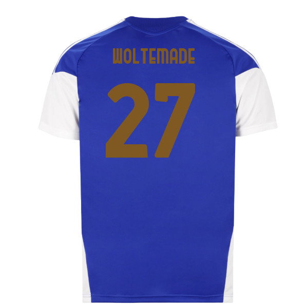 2026-2027 Juventus Training Jersey (Bold Blue) (Woltemade 27)