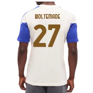 2026-2027 Juventus Training Tee (Chalk White) (Woltemade 27)