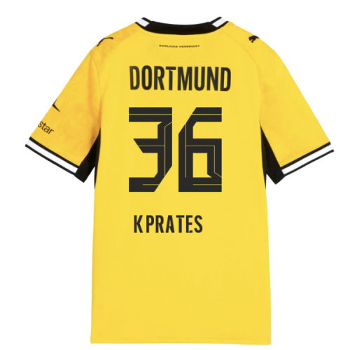 2026-2027 Borussia Dortmund Home Shirt (Kids) (K.Prates 36) 2026-2027 Borussia Dortmund Home Shirt (Kids) (K.Prates 36)