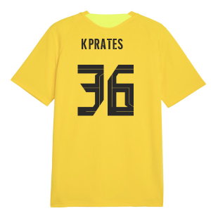 2026-2027 Borussia Dortmund Training Jersey (Yellow) (K.Prates 36)