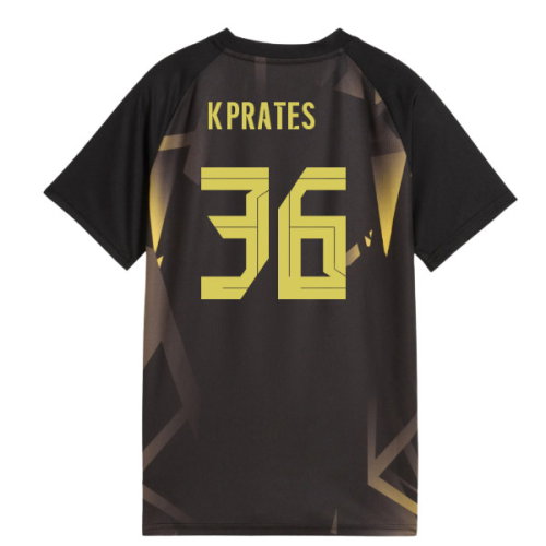 2026-2027 Borussia Dortmund Warm Up Jersey (Black) (K.Prates 36) 2026-2027 Borussia Dortmund Warm Up Jersey (Black) (K.Prates 36)