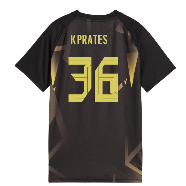2026-2027 Borussia Dortmund Warm Up Jersey (Black) (K.Prates 36)