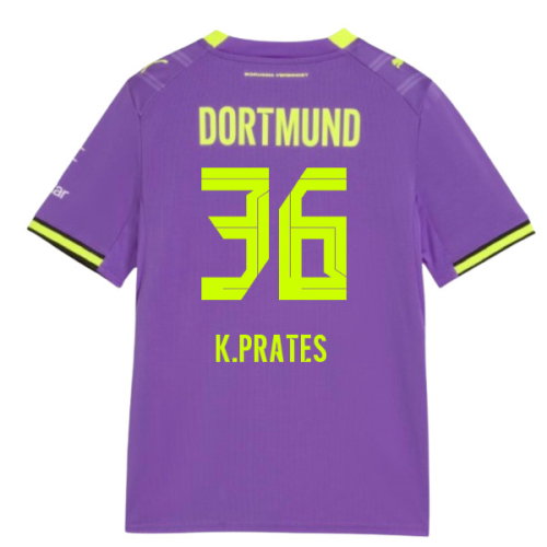 2026-2027 Borussia Dortmund Third Shirt (Kids) (K.Prates 36) 2026-2027 Borussia Dortmund Third Shirt (Kids) (K.Prates 36)