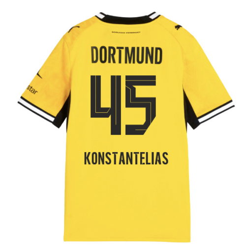 2026-2027 Borussia Dortmund Home Shirt (Kids) (Konstantelias 45) 2026-2027 Borussia Dortmund Home Shirt (Kids) (Konstantelias 45)