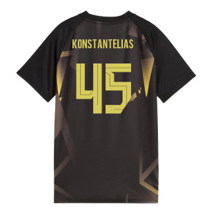2026-2027 Borussia Dortmund Warm Up Jersey (Black) (Konstantelias 45)