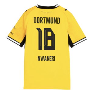2026-2027 Borussia Dortmund Home Shirt (Kids) (Nwaneri 18)
