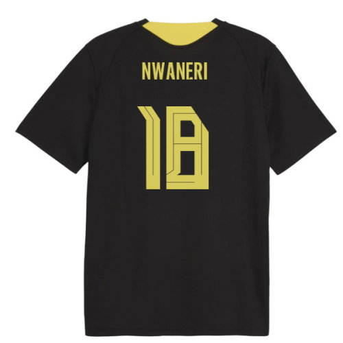 2026-2027 Borussia Dortmund Training Jersey (Black) (Nwaneri 18)