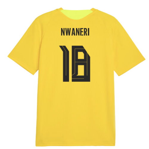 2026-2027 Borussia Dortmund Training Jersey (Yellow) (Nwaneri 18)