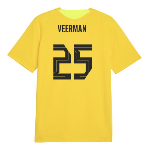 2026-2027 Borussia Dortmund Training Jersey (Yellow) (Veerman 25)