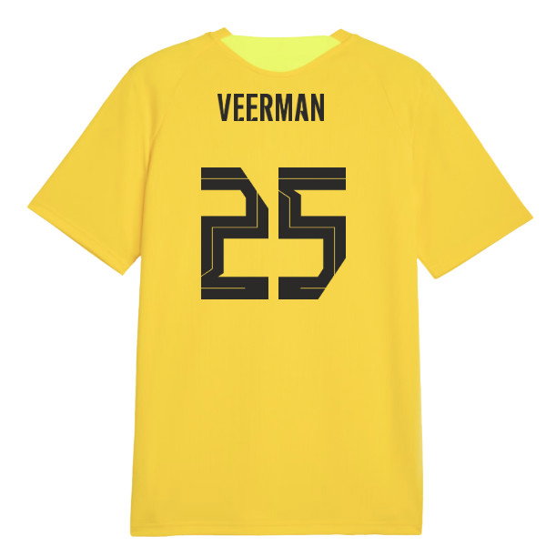 2026-2027 Borussia Dortmund Training Jersey (Yellow) (Veerman 25)