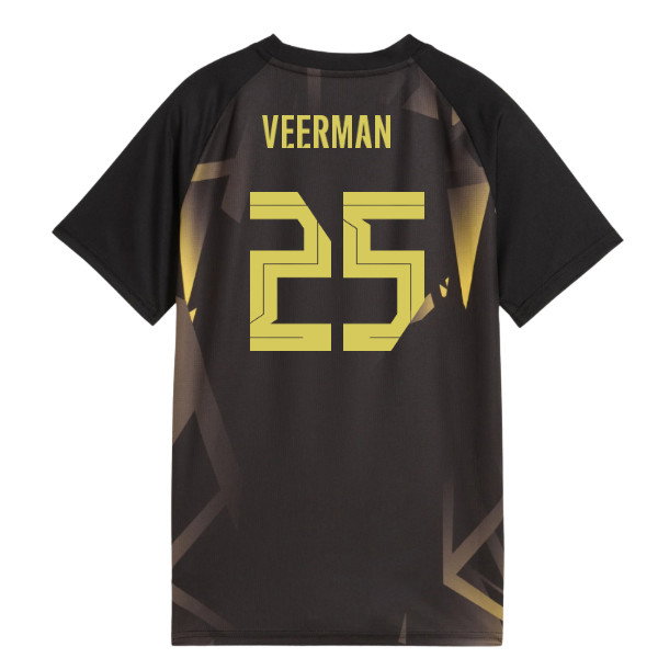 2026-2027 Borussia Dortmund Warm Up Jersey (Black) (Veerman 25)