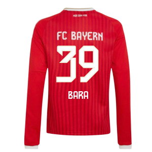 2026-2027 Bayern Munich Long Sleeve Home Shirt (Kids) (Bara 39)