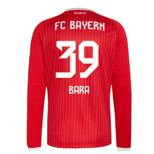 2026-2027 Bayern Munich Long Sleeve Home Shirt (Bara 39)