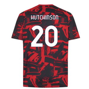 2026-2027 AC Milan Warm Up Jersey (Red) (Hutchinson 20)