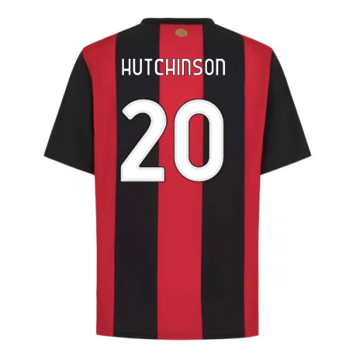 2026-2027 AC Milan Home Shirt (Hutchinson 20)