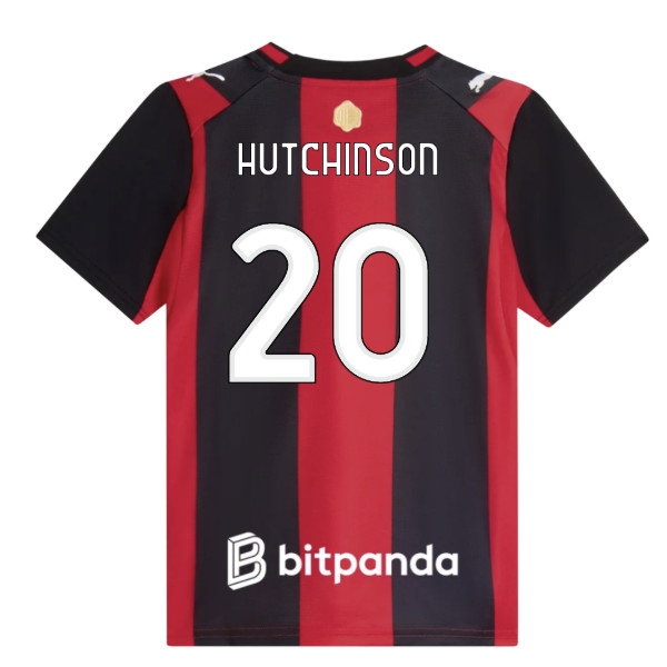 2026-2027 AC Milan Home Shirt (Kids) (Hutchinson 20)