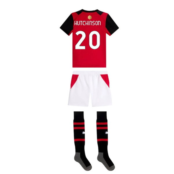 2026-2027 AC Milan Home Mini Kit (Hutchinson 20)