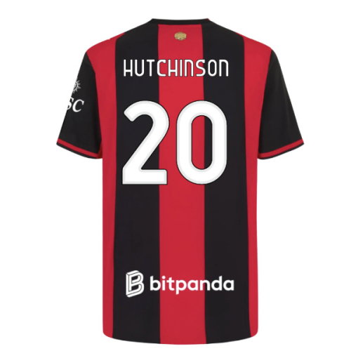 2026-2027 AC Milan Authentic Home Shirt (Hutchinson 20)