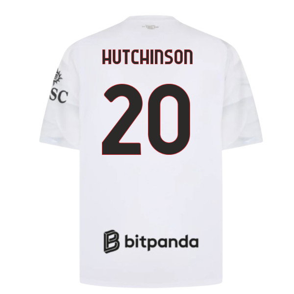 2026-2027 AC Milan Away Shirt (Hutchinson 20)
