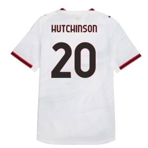 2026-2027 AC Milan Authentic Away Shirt (Hutchinson 20)