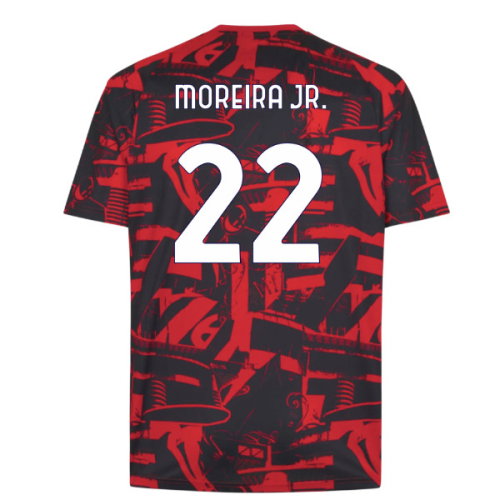 2026-2027 AC Milan Warm Up Jersey (Red) (Moreira Jr. 22)