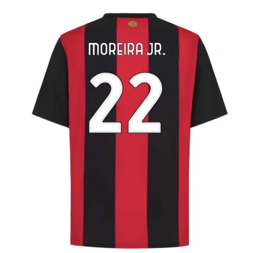 2026-2027 AC Milan Home Shirt (Moreira Jr. 22) 2026-2027 AC Milan Home Shirt (Moreira Jr. 22)