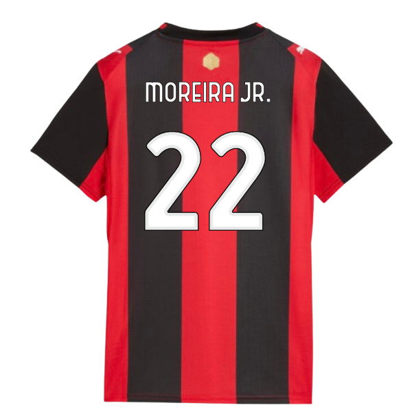 2026-2027 AC Milan Home Shirt (Womens) (Moreira Jr. 22)