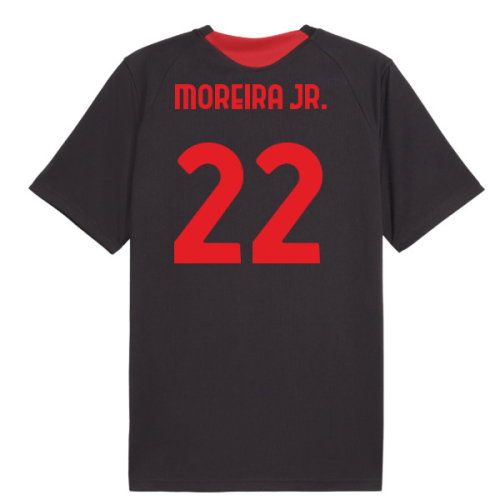 2026-2027 AC Milan Training Jersey (Flat Dark Gray) (Moreira Jr. 22) 2026-2027 AC Milan Training Jersey (Flat Dark Gray) (Moreira Jr. 22)