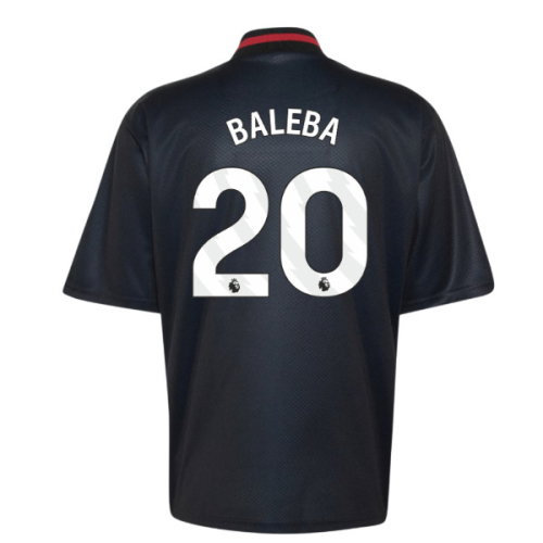2026-2027 Man Utd Street Jersey (Black) (Baleba 20)