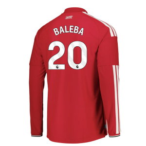 2026-2027 Man Utd Authentic Long Sleeve Home Shirt (Baleba 20)