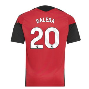2026-2027 Man Utd Training Jersey (Red) - Kids (Baleba 20)