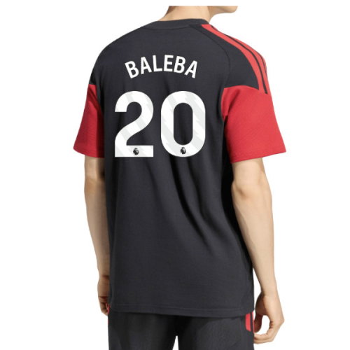 2026-2027 Man Utd Tiro Training Tee (Black) (Baleba 20)