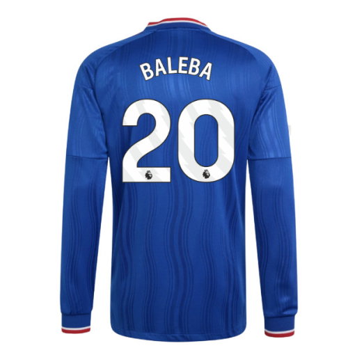2026-2027 Man Utd Authentic Long Sleeve Away Shirt (Baleba 20)