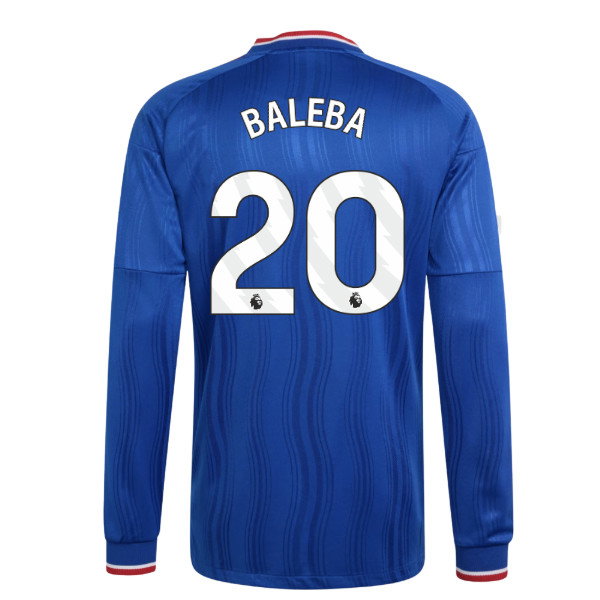 2026-2027 Man Utd Authentic Long Sleeve Away Shirt (Baleba 20)