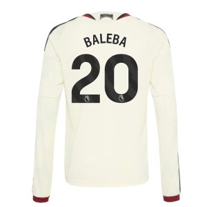 2026-2027 Man Utd Third Long Sleeve Shirt (Kids) (Baleba 20)