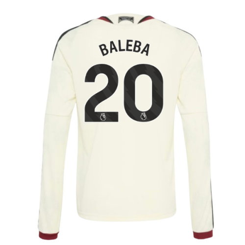 2026-2027 Man Utd Third Long Sleeve Shirt (Kids) (Baleba 20)