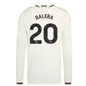 2026-2027 Man Utd Authentic Long Sleeve Third Shirt (Baleba 20)