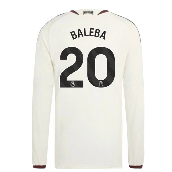 2026-2027 Man Utd Authentic Long Sleeve Third Shirt (Baleba 20)