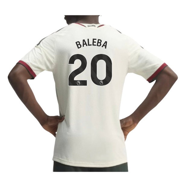 2026-2027 Man Utd Authentic Third Shirt (Baleba 20)