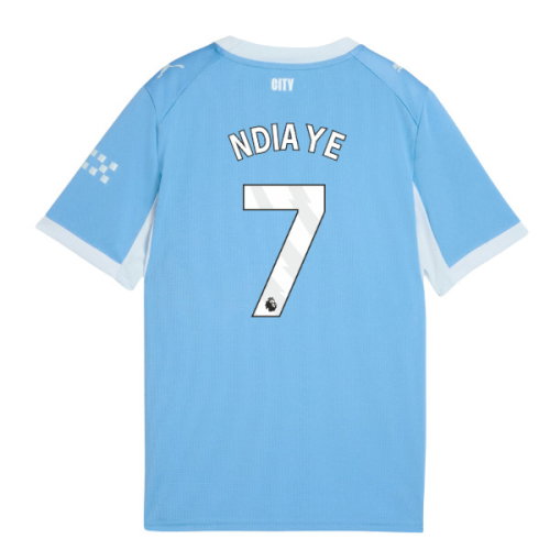 2026-2027 Man City Home Shirt (Kids) (Ndiaye 7)