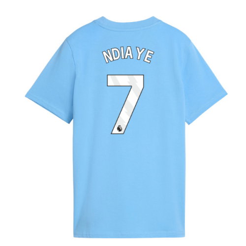 2026-2027 Man City FtblCulture Tee (Light Blue) (Ndiaye 7)