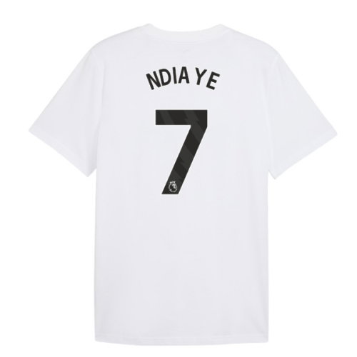 2026-2027 Man City FtblCulture Tee (White) (Ndiaye 7)