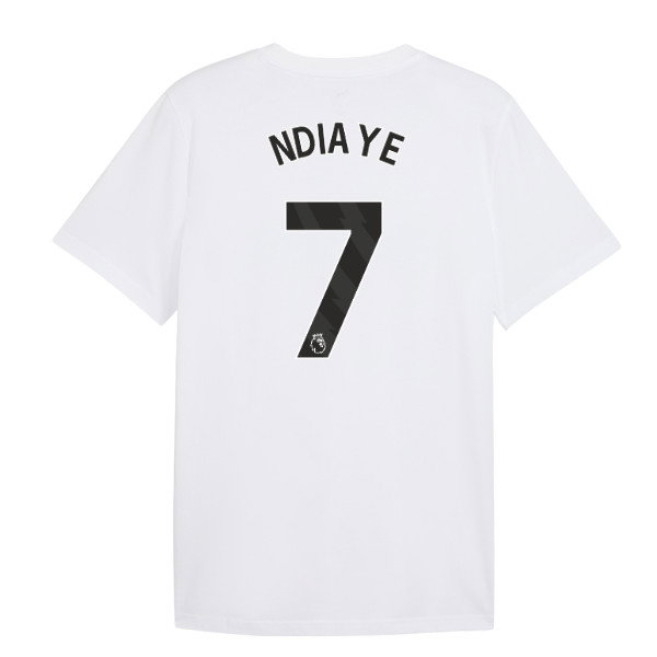 2026-2027 Man City FtblCulture Tee (White) (Ndiaye 7)