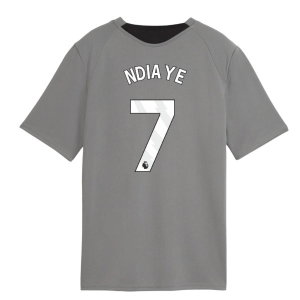 2026-2027 Man City Training Jersey (Cast Iron) - Kids (Ndiaye 7)