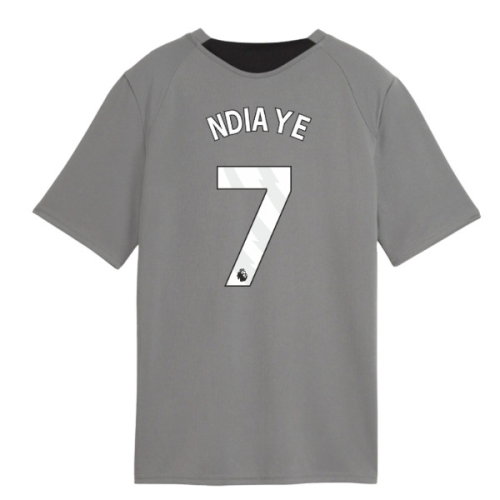 2026-2027 Man City Training Jersey (Cast Iron) - Kids (Ndiaye 7)