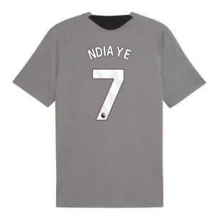 2026-2027 Man City Training Jersey (Cast Iron) (Ndiaye 7)
